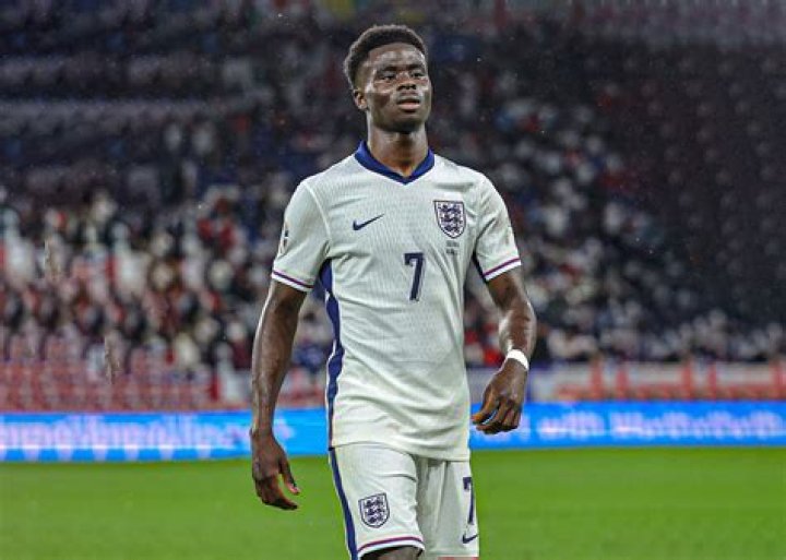 Can saka play for england?