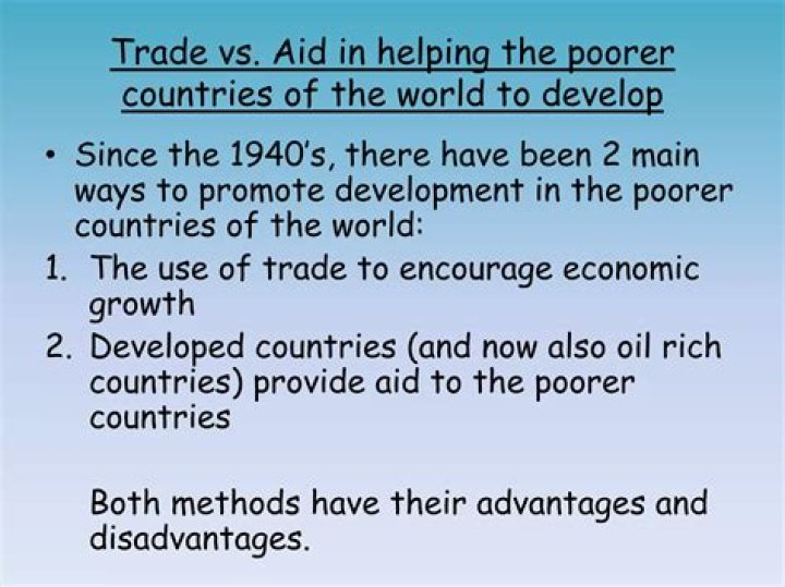 Why can trade be unfavourable to poorer countries?